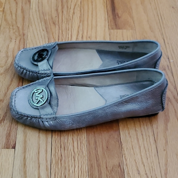 Silver Michael Kors Flats - Picture 2 of 5